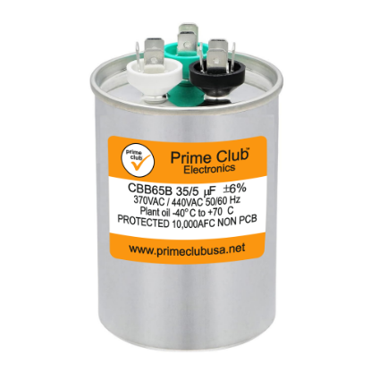 Picture of Capacitor CBB65 35/5uF Class B